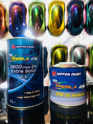 【振通油漆公司】日本 NIPPON PAINT 立邦 9600烤漆金油 清漆 高亮度 高膜厚 高硬度 HS