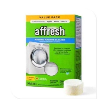 【值得小店】Affresh 家用洗衣機槽清潔劑 洗衣機清潔錠6錠泡騰片洗衣機清潔錠-MM