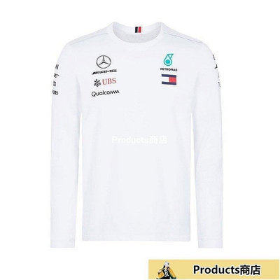 【精選好物】Benz 賓士 F1 AMG車隊 長袖T恤 汽車LOGO衣服6165