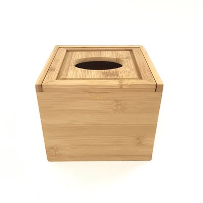 東昇瓷器餐具=品潔竹製紙巾盒(面紙盒) 方形
