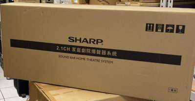 soundbar 2.1CH 家庭劇院揚聲器系統 SHARP HT-SBW115 台灣公司貨