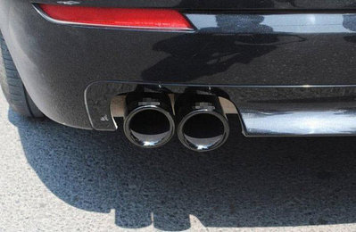 寶馬 BMW 5系 F10 F11 520 528 535 尾飾管 排氣管 尾管 鈦黑款 直套入式安