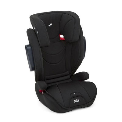 奇哥Joie traver 成長型 兒童安全座椅/成長汽座（3～12歲）Isofix固定系統裝置(黑色）