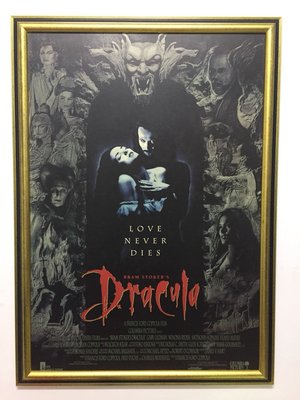 Bram Stoker's Dracula (吸血鬼：真愛不死)美版原版海報_二手含框