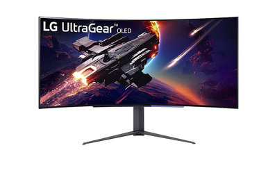 LG 45GR95QE-B 45型 UltraGear 21:9 專業玩家電競螢幕 WQHD 曲面 OLED 240Hz