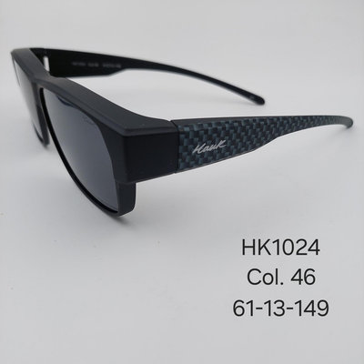 [青泉墨鏡] Hawk 偏光 外掛式 套鏡 墨鏡 太陽眼鏡 HK1024
