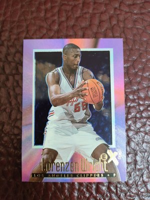 Basketball card nba skybox ex2000 1996-97 #29 lorenzen wright los Angeles天窗系列