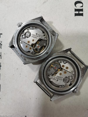 舊手錶日本原裝雙獅49122號蒸汽朋克黃金套筒拆機機芯古董錶配件
