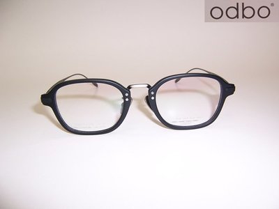 光寶眼鏡城(台南)odbo(Japan) 手工復古眼鏡*版料塑版+手工純鈦一體腳,複合款1510 /C15