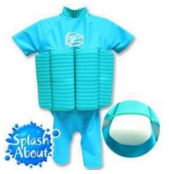Splash About 潑寶 舒適保暖防曬的嬰幼兒功能性泳衣 兒童防曬浮力泳衣 2~4Y 15~30KG