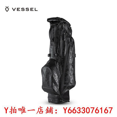 高爾夫VESSEL2023新款高爾夫球包腳架袋輕便支架包VLSLUXLE男女6格7.5寸球包