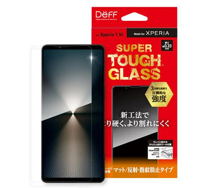 [預購]日本 DeFF TOUGH GLASS 電競抗指紋 霧面玻璃保護貼 Xperia 1 VI 1M6 新品預購