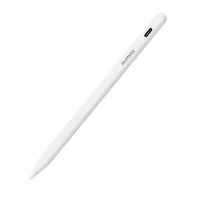 MOMAX摩米士apple pencil電容筆手寫筆蘋果平板一二代吸觸控筆【防誤觸快充版ipad專用】