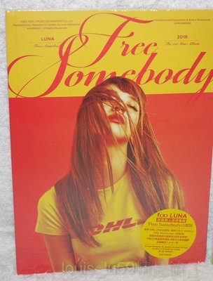 f(x) LUNA 首張個人韓文迷你專輯 Free Somebody【台版CD+52頁寫真歌詞冊】fx