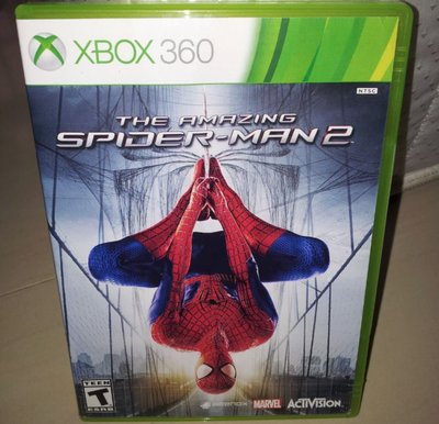 XBOX 360 正版 SPIDER-MAN 2 蜘蛛人:驚奇再起 2 完整遊戲片~英文版~1500元~免郵