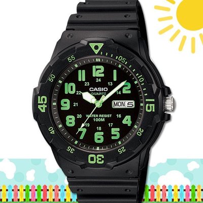 CASIO 時計屋 卡西歐手錶 MRW-200H-3B 男錶 指針錶 橡膠錶帶  防水100米 LRW-200H