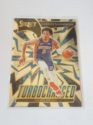 21-22 Select - Turbo Charged #6 - Cade Cunningham