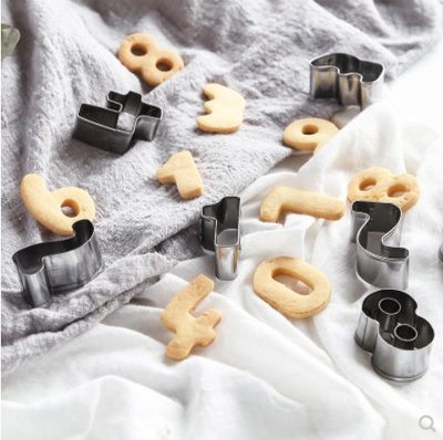 【法法雜貨】C69~9個數字餅乾模 糖霜餅乾模 翻糖餅乾模 手工餅乾DIY 黏土模具