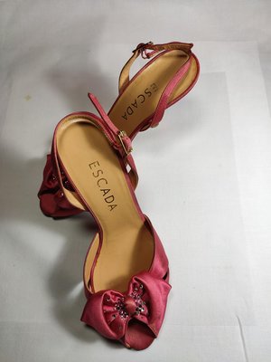 ESCADA 35.5號粉色涼鞋式高跟鞋