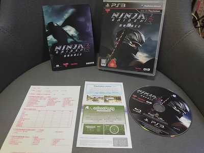 可玩可收藏 PS3 忍者外傳2 Σ2 Sigma2 中文版 遊戲光碟 已測可正常安裝執行