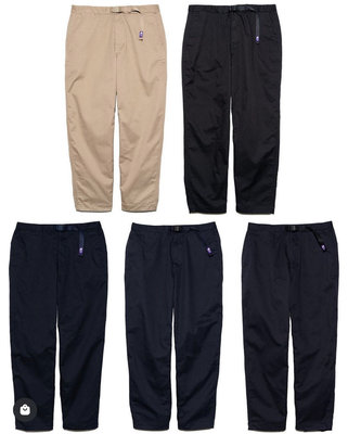 THE NORTH FACE PURPLE LABEL Stretch Twill Wide Tapered Pants 寬長褲NT5321N。太陽選物社