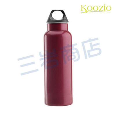 Koozio經典水瓶1000ml (紫嫣紅)(不鏽鋼水瓶/水壺 /不銹鋼杯/ 隨手杯/ 環保杯) Koozio原廠專賣