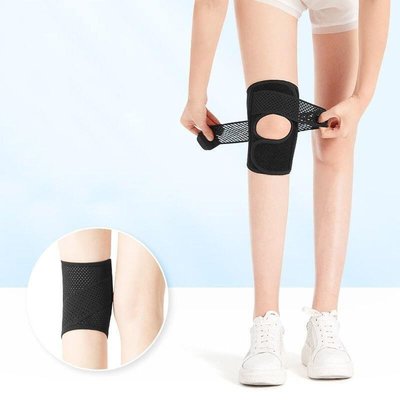 熱賣  新品護膝運動膝關節損傷女男半月板保護套跑步夏護漆護膝蓋    拍賣~特價