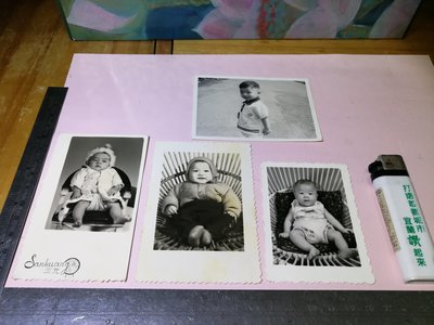 老籐椅 可愛童 台南三光  40～50年代 銘馨易拍重生網 PSS917 背景寫實老照 如圖（4張ㄧ標，珍藏回憶）
