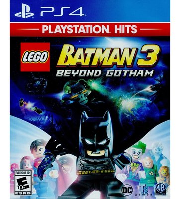 (現貨全新)  PS4 樂高蝙蝠俠 3：飛越高譚市 英文美版 附密碼表 LEGO Batman 3 Beyond