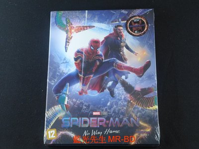 [藍光先生UHD] 蜘蛛人：無家日 UHD+BD A2雙碟鐵盒版 Spider-Man : No Way Home