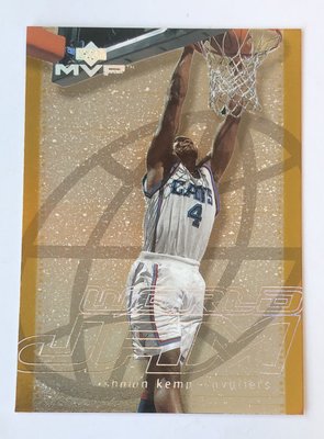 -NBA-2000 Upper Deck MVP World Jam  Shawn Kemp #WJ19 特卡