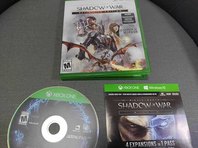 XBOX One 經典遊戲 中文版 中土世界 戰爭之影 終極版 shadow of war DLC已用