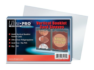 (全新品)美國 Ultra PRO 直式書卡薄膜(100張/包)