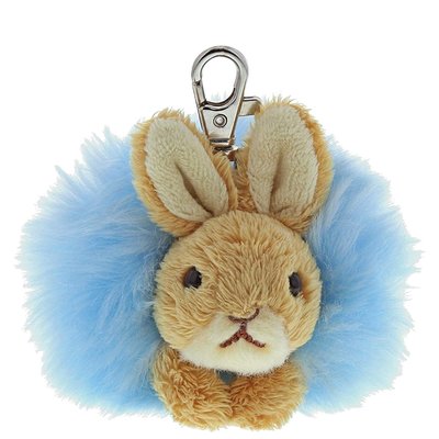 預購 英國彼得兔 Gund Peter Rabbit 觸感極佳 毛茸茸鑰匙圈 生日禮 公仔 包包吊飾 藍