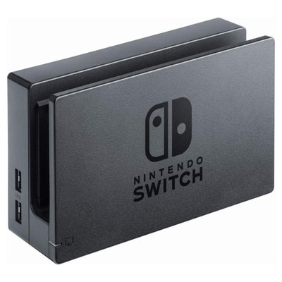 cilleの屋 任天堂 Nintendo Switch Dock 原廠擴充底座 HAC-007 (黑色) - 散裝 (平行進口)
