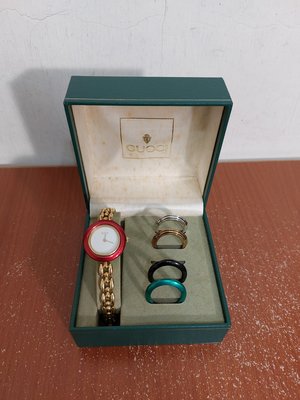 瑞士製 Gucci 11/12.2 古著 古董錶 手錶
