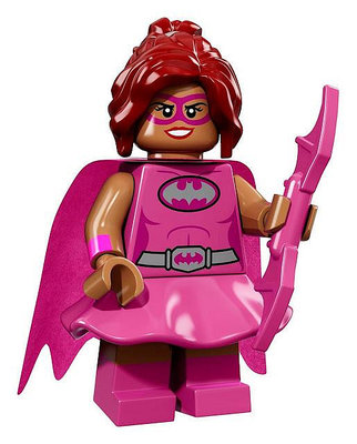全新現貨 LEGO 樂高 71017 蝙蝠俠電影人偶包 10號 粉紅 蝙蝠女