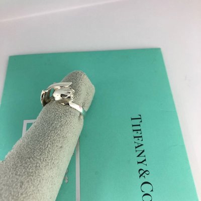 TIFFANY & Co. 蒂芬妮 鬱金香 戒指 花朵 絕版 真品 正品 女戒 純銀 925