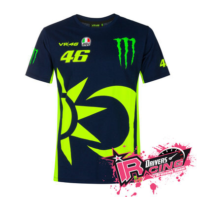 ♚賽車手的試衣間♚ VR46 Rossi REPLICA 46 MONSTER ENERGY T-shirt T恤 短袖