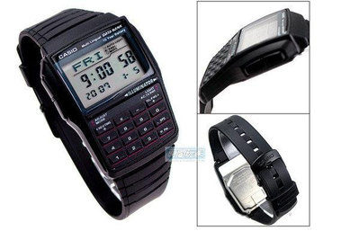 CASIO卡西歐 DBC-32-1A 電子錶 方形 計算機 日期 計時碼表 運動錶 男錶【時間玩家】