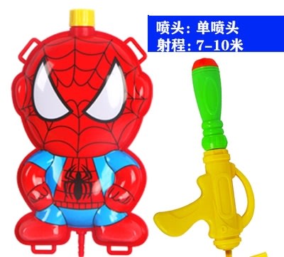 Water gun with backpack Water Squirt Gun Backpack toy play