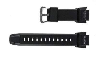 【耗材錶帶】時計屋 卡西歐 CASIO PRG-270 原廠錶帶 黑色 / 藍色 膠質錶帶 全新正品