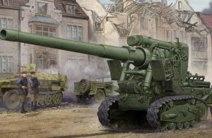 TRUMPETER 小號手 1/35 蘇聯 M1935 Br-2 152mm GUN 加農炮 (02338)