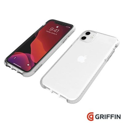 Griffin Survivor Clear for iPhone 11(6.1吋) 透明軍規防摔殼