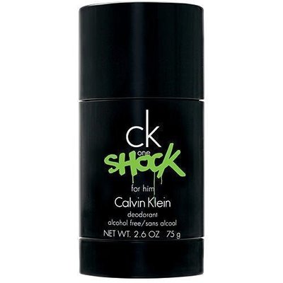 便宜生活館【香水體香劑】Calvin Klein CK SHOCK 男用體香膏75g 男香(中性香水)全新商品 (可超取