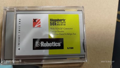 3C古董，robotic PC modem card 56k,可議價