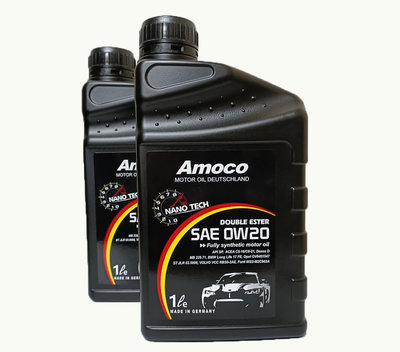 C+小站 AMOCO 0W20 0W-20 SP VCC VOLVO 雙酯 全合成機油 229.71/ LL17