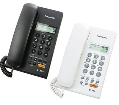 。OA SHOP。國際牌Panasonic 免持來電顯示有線電話KX-T7705 /免持擴音/總機可用ˊ黑白2色
