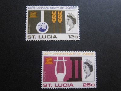 【雲品五】聖盧西亞St Lucia 1966 Sc 211-213 set MNH 庫號#B515 62834