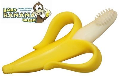 BABY BANANA 心型香蕉牙刷 固齒器 嬰幼兒牙刷【BA0001】